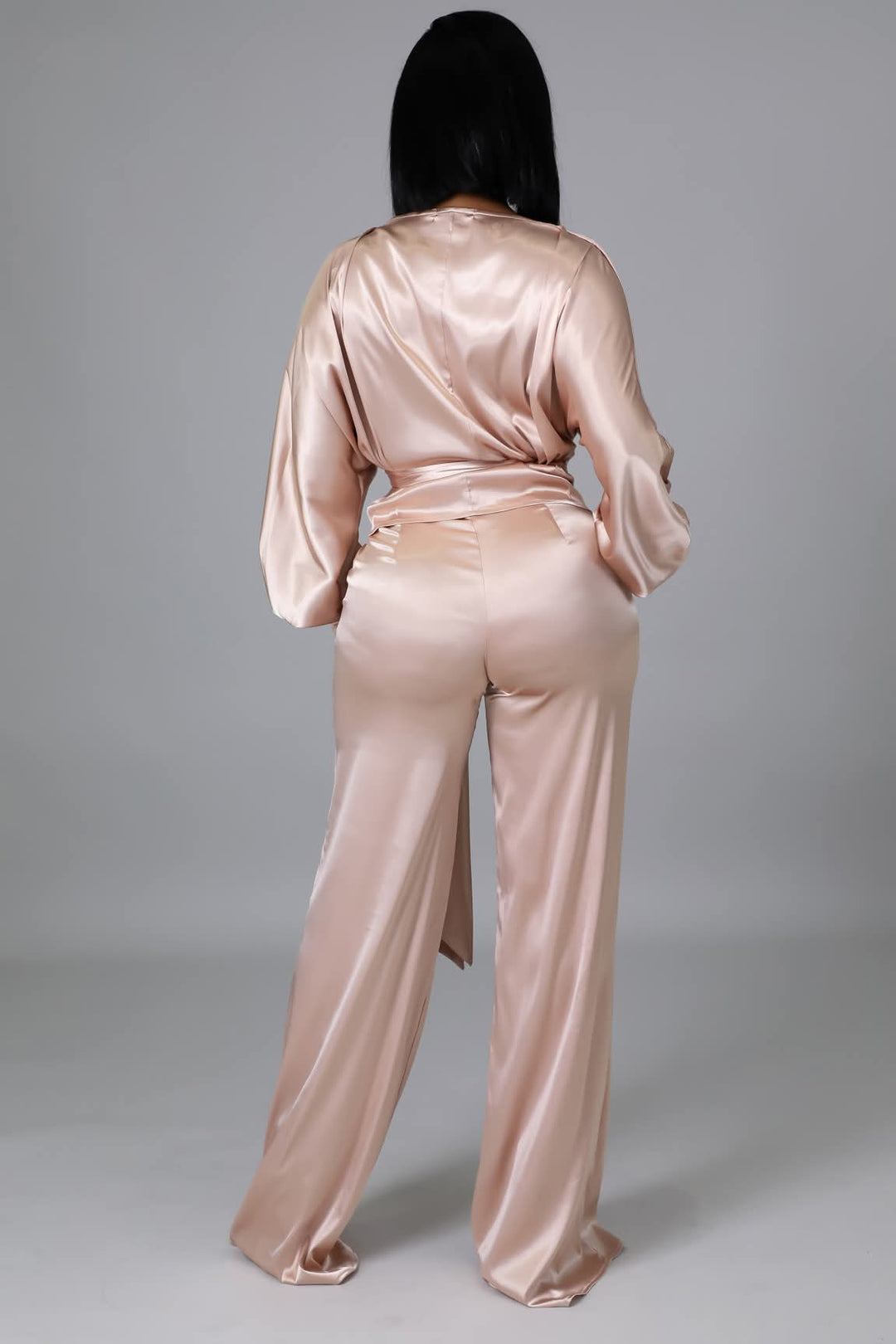 Satin two piece