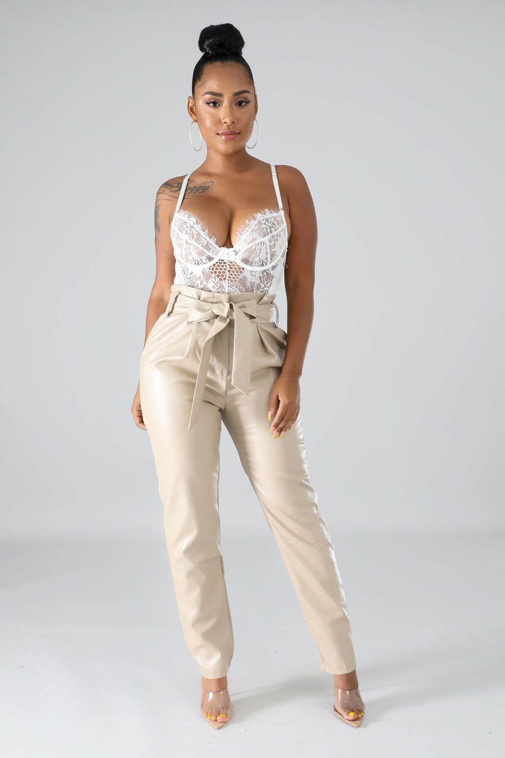 Cute As Ever Leatherette Pants - Fortress Fashions & Furnishings