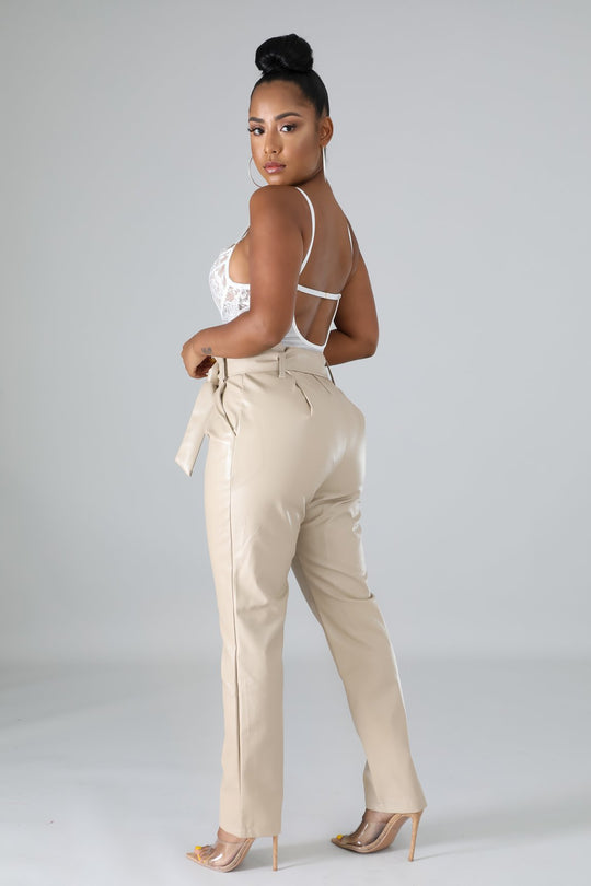 Cute As Ever Leatherette Pants - Fortress Fashions &amp; Furnishings