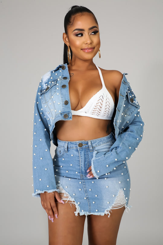 Pearl Paradise Skirt Set - Fortress Fashions &amp; Furnishings