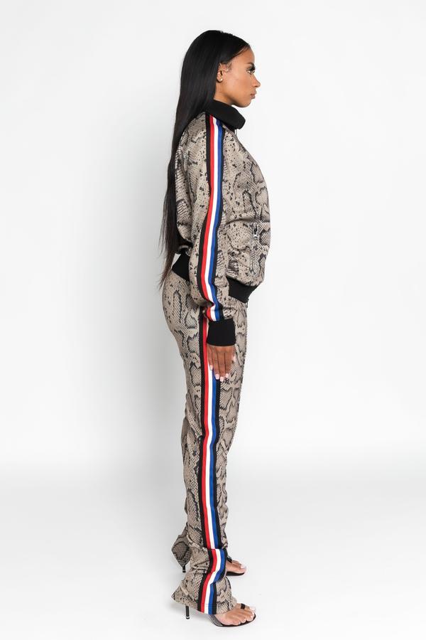 Boss Moves Python Jogger Suit - Dayna Dior