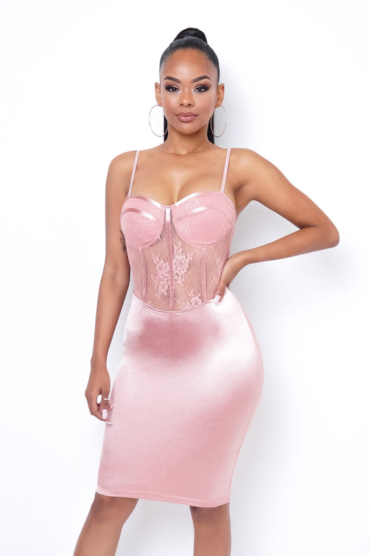 Angel From Above Lace Mini Dress - Dayna Dior