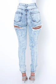 Shay Distressed Denim Jeans