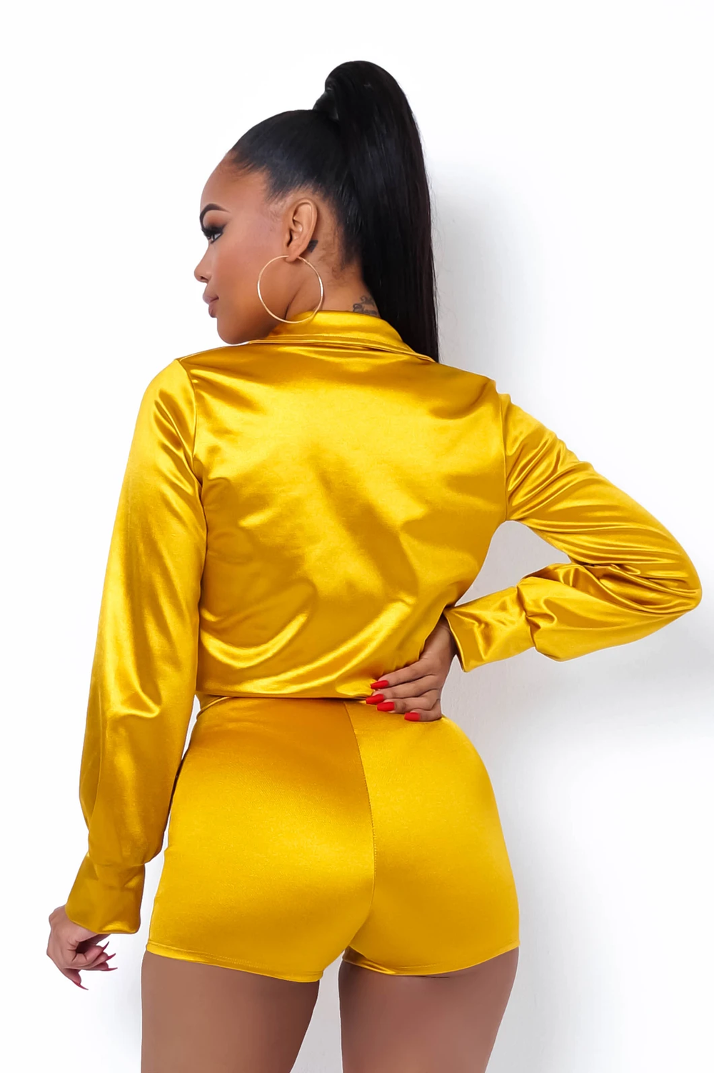 Satin Baby Two Piece Set - Dayna Dior
